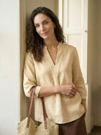 100% Linen Dress Shirt