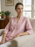 100% Linen Dress Shirt