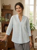 100% Linen Dress Shirt