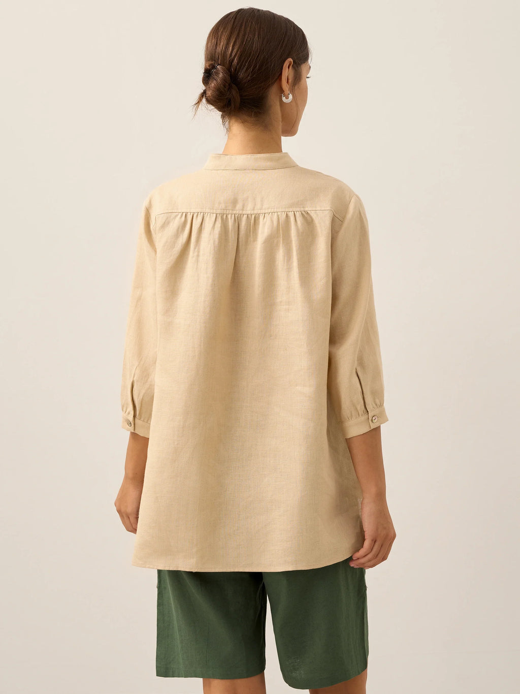 100% Linen Dress Shirt