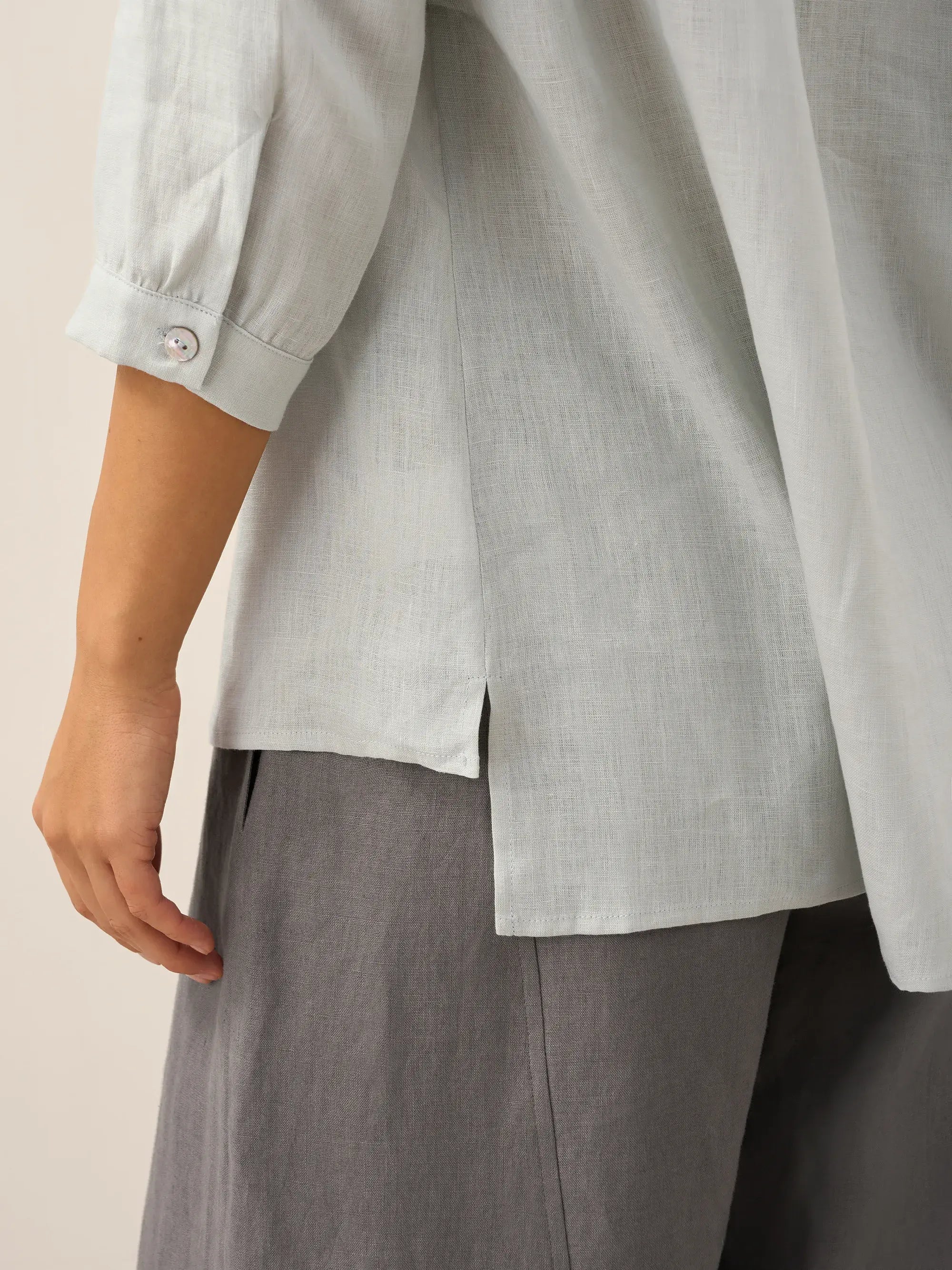 100% Linen Dress Shirt