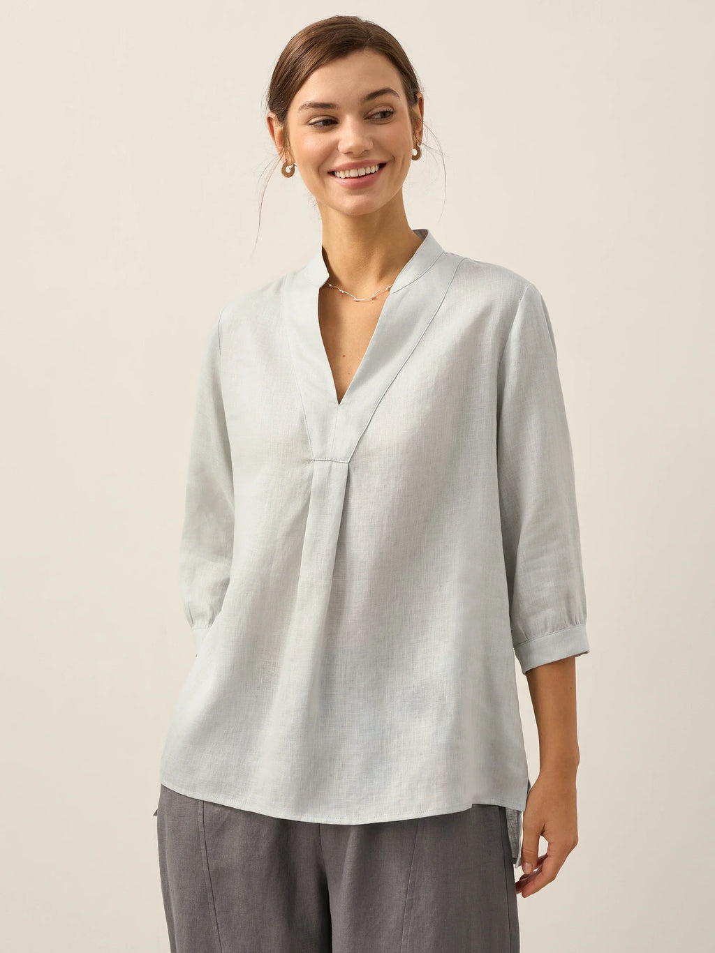 100% Linen Dress Shirt