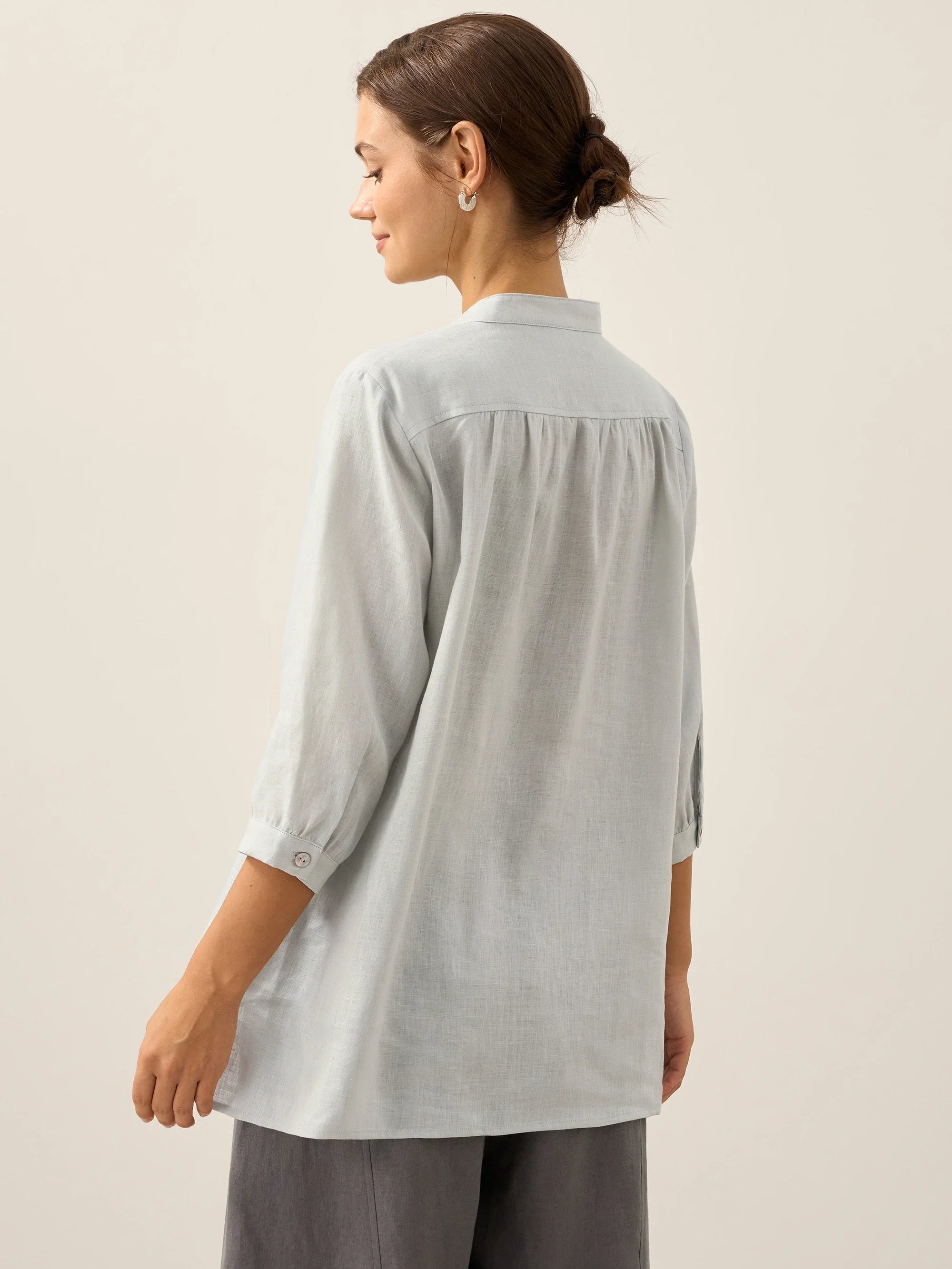 100% Linen Dress Shirt