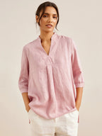100% Linen Dress Shirt