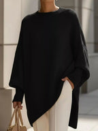 Oversized Sleeve Knit Sweater