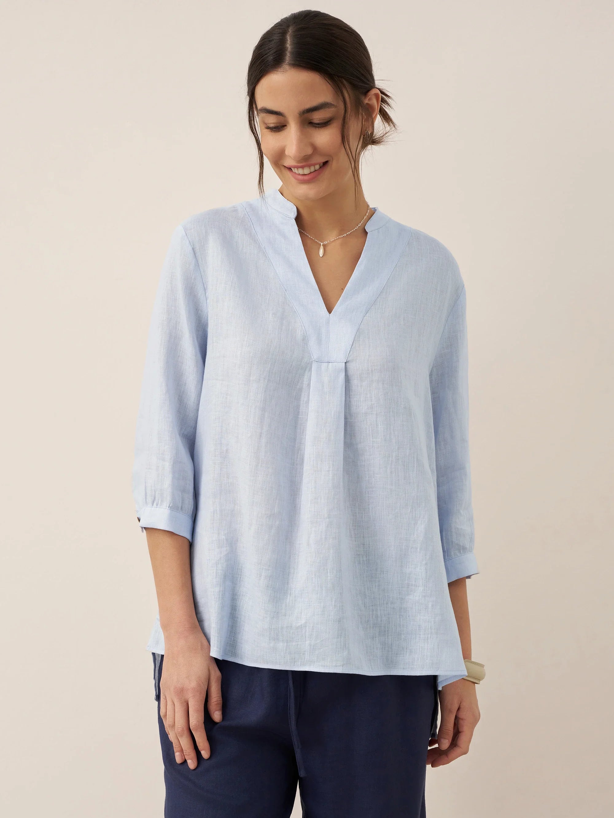 100% Linen Dress Shirt