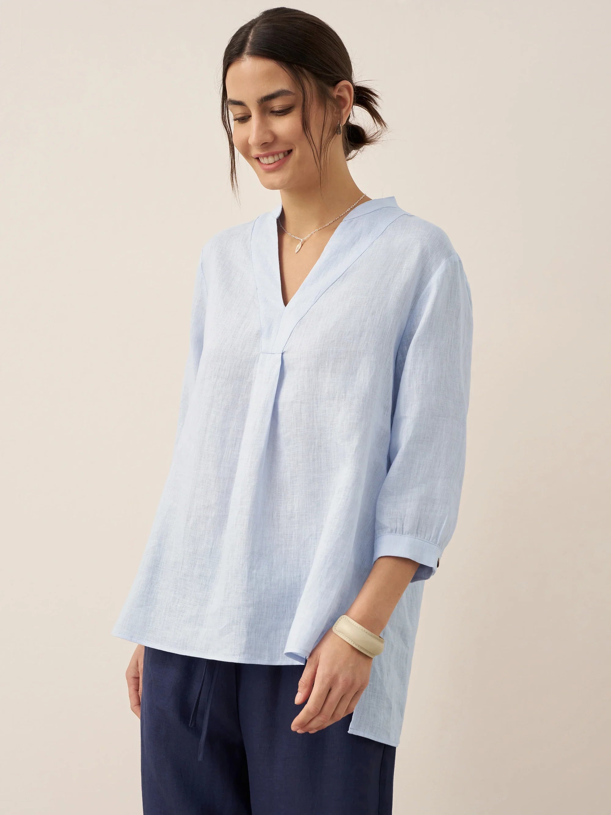 100% Linen Dress Shirt