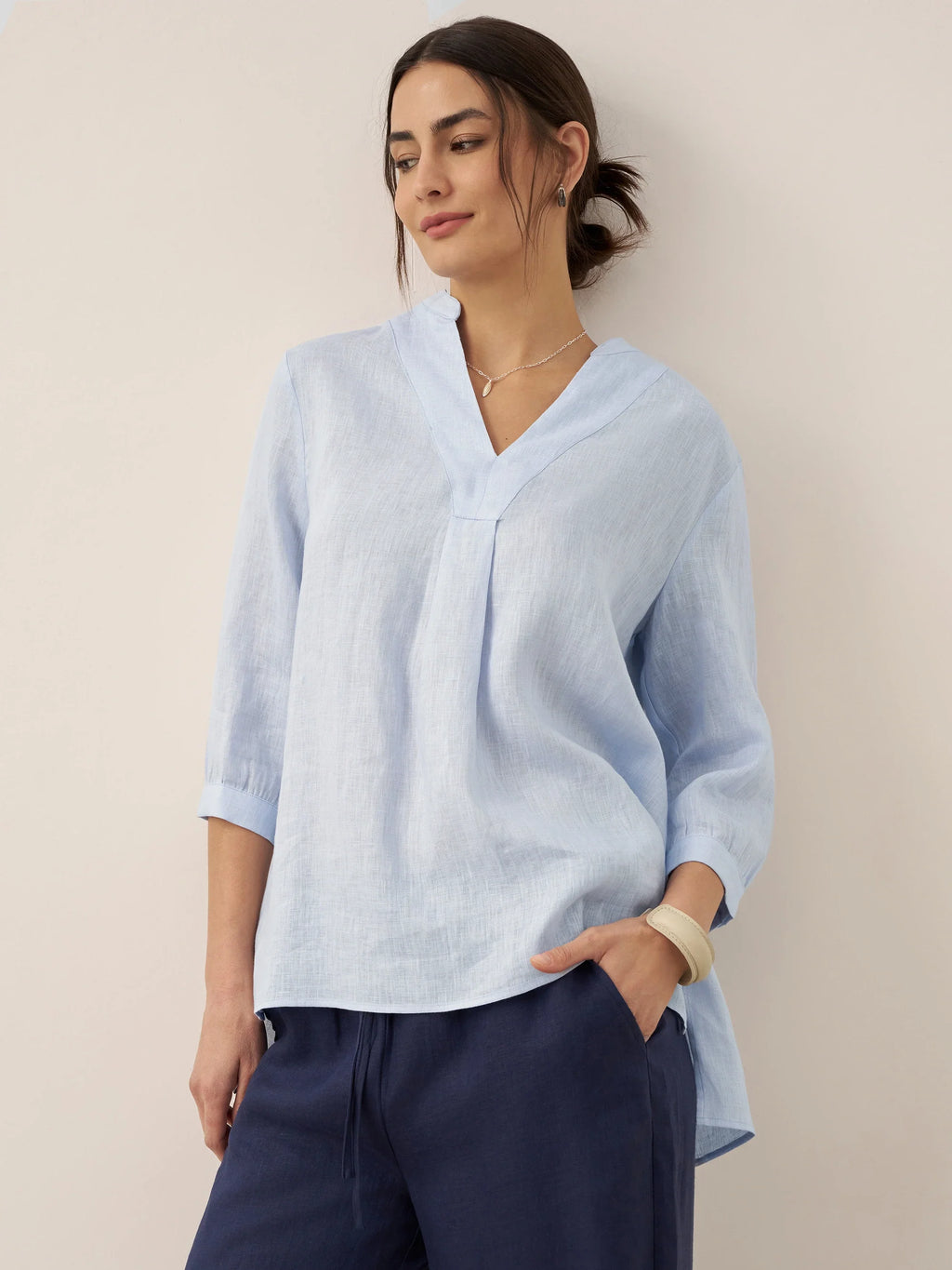 100% Linen Dress Shirt