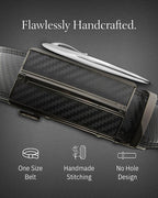 Microfiber Leather Ratchet Belt