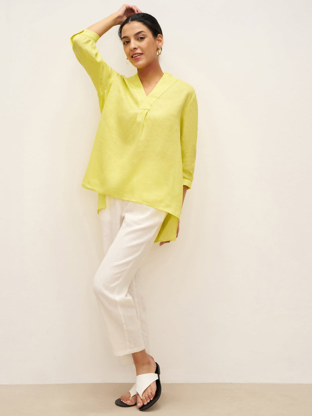 100% Linen Dress Shirt