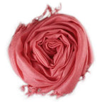 3-Piece Set: Pure Color Tassel Artificial Cashmere Shawl Soft Wrap