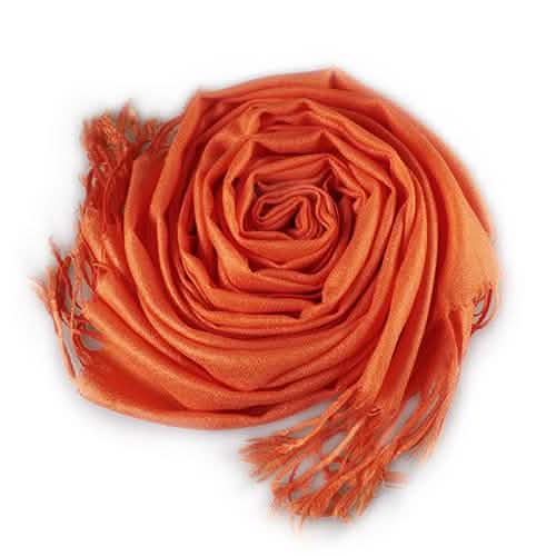 3-Piece Set: Pure Color Tassel Artificial Cashmere Shawl Soft Wrap