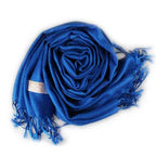 3-Piece Set: Pure Color Tassel Artificial Cashmere Shawl Soft Wrap