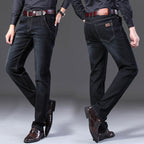 Men's straight-leg jeans