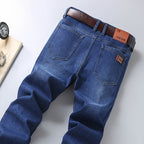Men's straight-leg jeans
