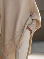 Oversized Sleeve Knit Sweater