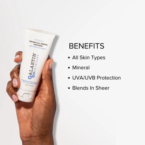Alastin Skincare Silk SHIELD All Mineral Sunscreen SPF 30 1.9 Oz