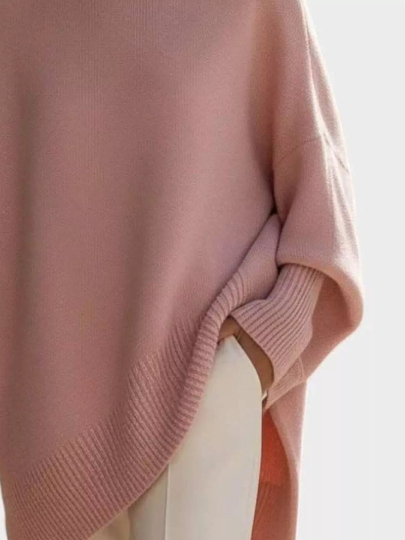 Oversized Sleeve Knit Sweater