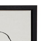 Sylvie Going in Circles Framed Textured Canvas Set by Teju Reval of SnazzyHues