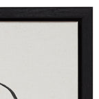 Sylvie Going in Circles Framed Textured Canvas Set by Teju Reval of SnazzyHues