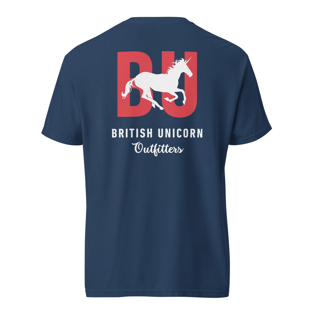 British Unicorn Outfitters Garment-dyed Heavyweight Tee