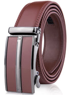 Microfiber Leather Ratchet Belt
