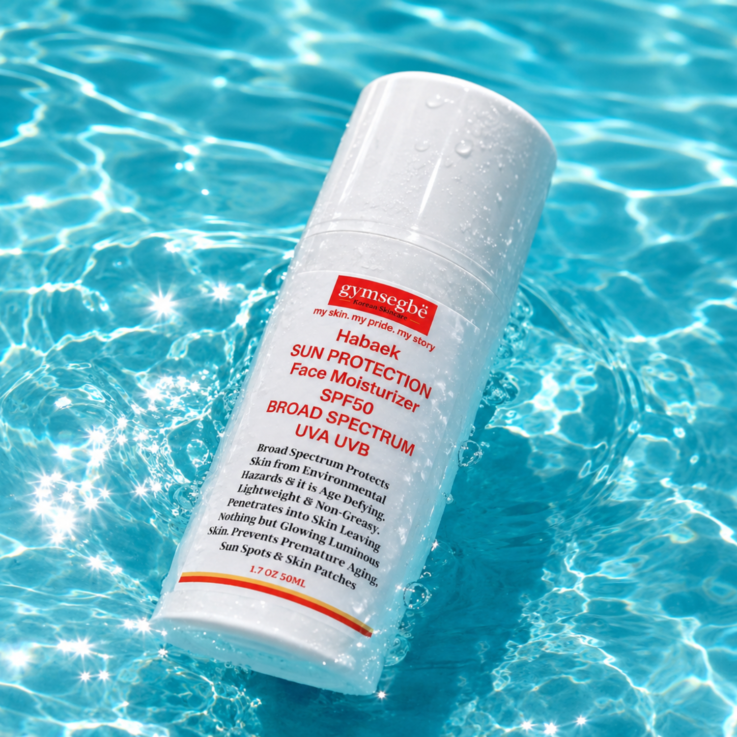 Habaek Sun Protection Face Moisturizer SPF50
